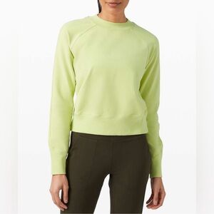 Lululemon Ready to Roll Crew Lemon Vibe